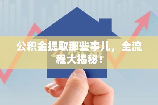 延平公积金提取那些事儿，全流程大揭秘！